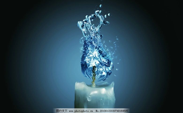 水與火之歌 蠟燭廣告設計的創意魔力